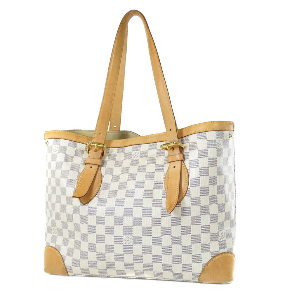Louis Vuitton Damier Bag Hampstead Tote Canvas